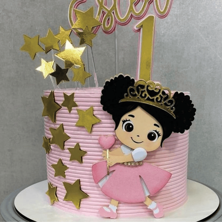 Arquivo Topo de Bolo Princesas 1