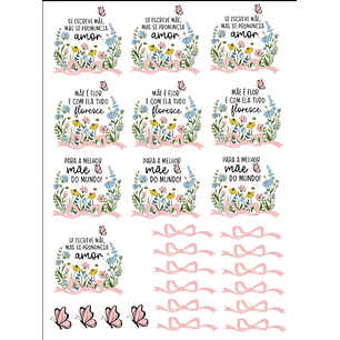 Arquivo Dia das Mães DTF UV 