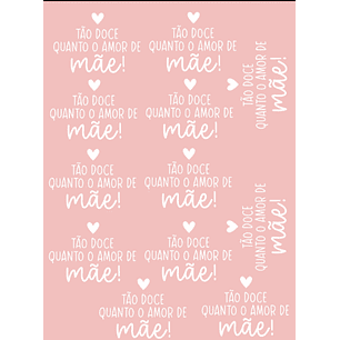 Arquivo Dia das Mães DTF UV Biscoito (Folha A4)