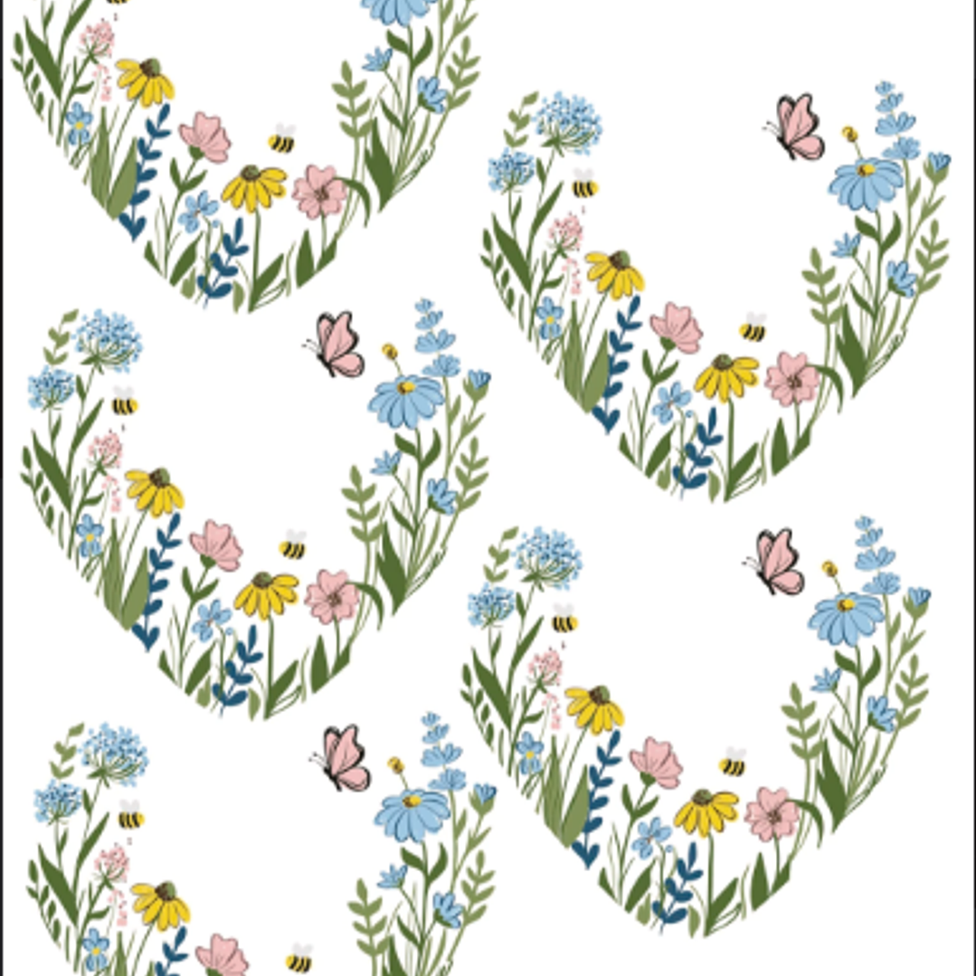 Arquivo Dia das Mães DTF UV Corações Madeira  1