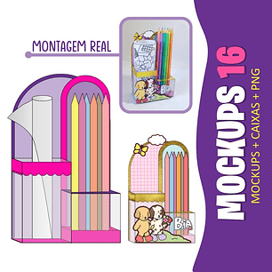Arquivo para Mockup Kit Colorir 