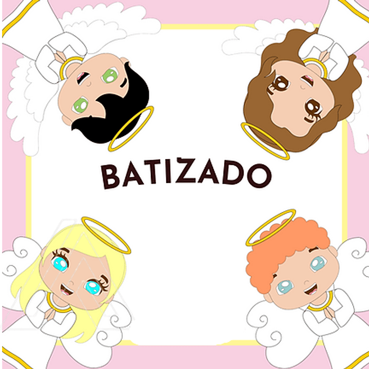 Arquivo de Corte Batizado Bebê 1