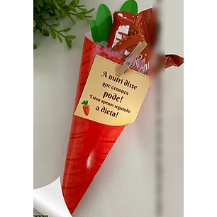 Arquivo Páscoa Cone Cenoura 