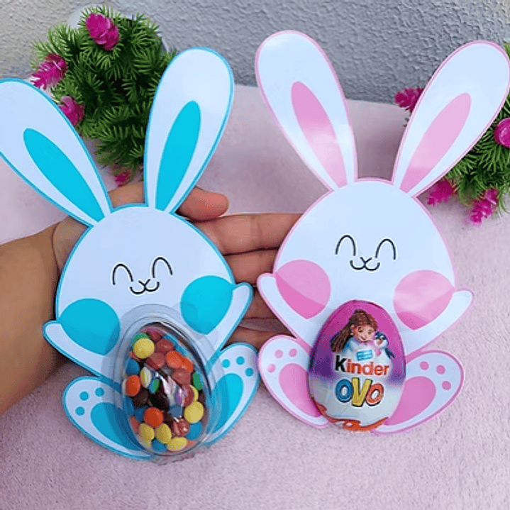 Arquivo Páscoa Coelho Porta Ovo Blister 50g 1