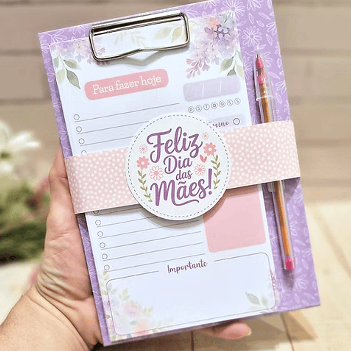 Arquivo Dia das Mães Prancheta Floral  1