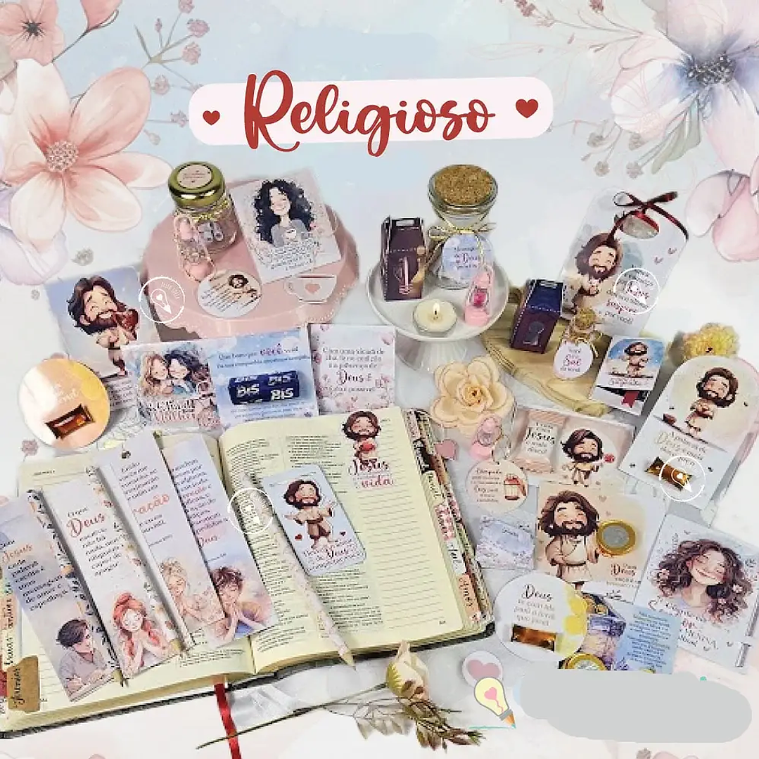 Arquivo de Corte Kit Religioso Modelos 1