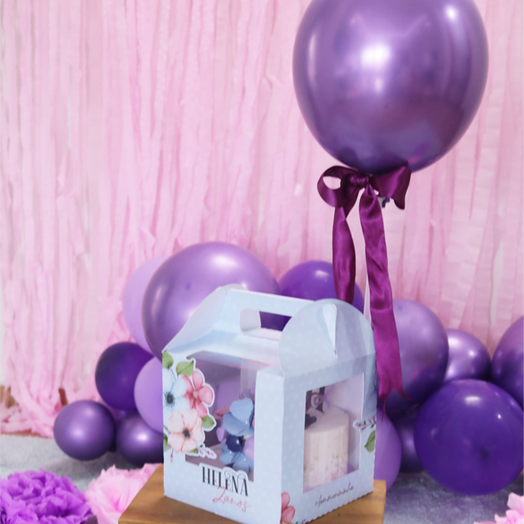 Arquivo de Corte Caixa Mini Bolo 15cm 1