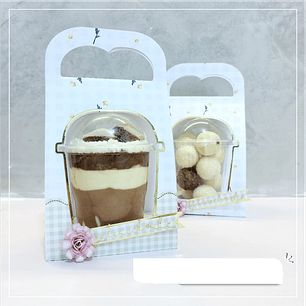 Arquivo de Corte Caixa Copo Bolha 