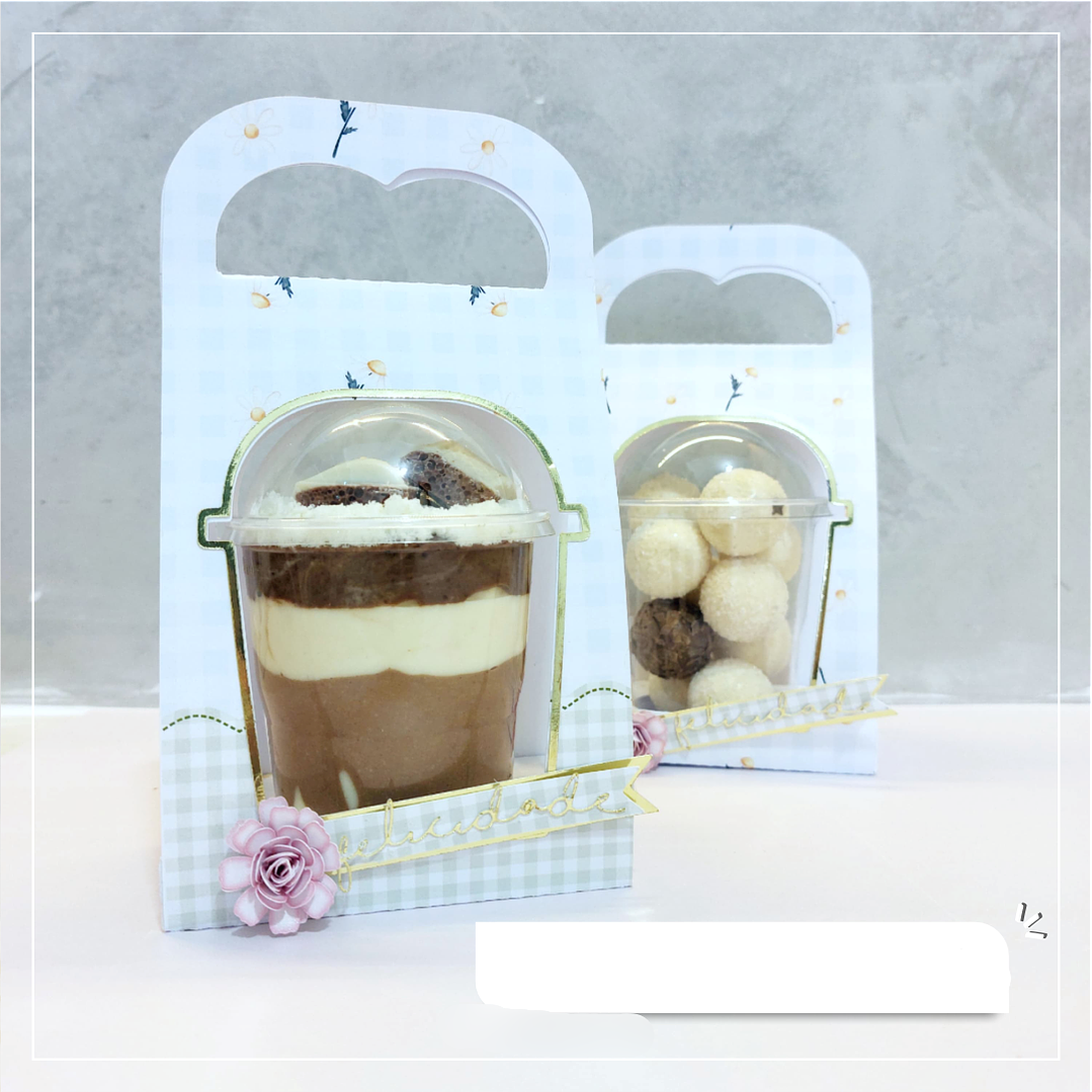 Arquivo de Corte Caixa Copo Bolha  1