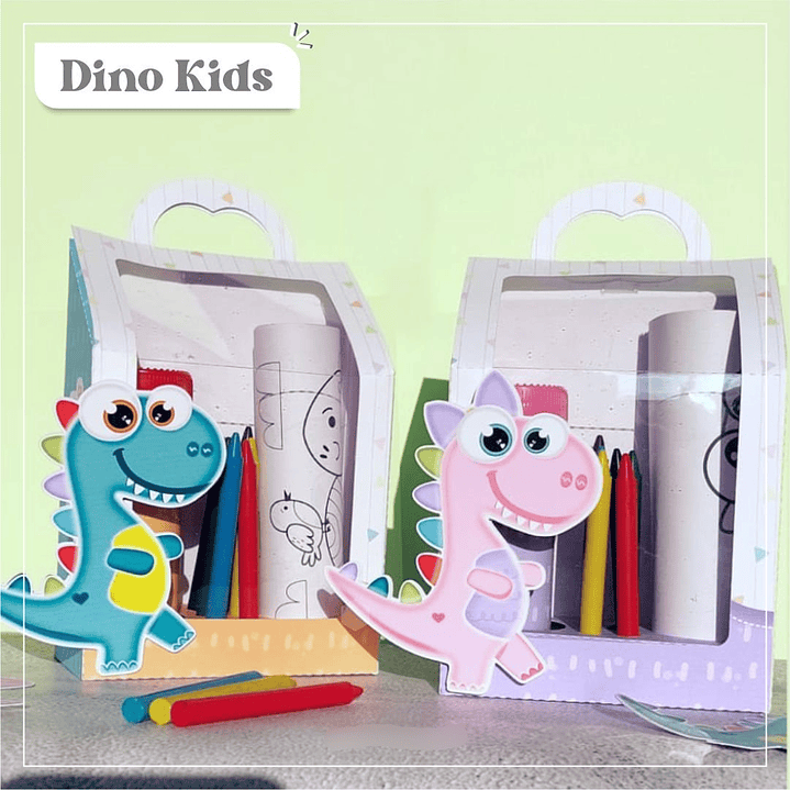 Arquivo de Corte Dino Kids 1