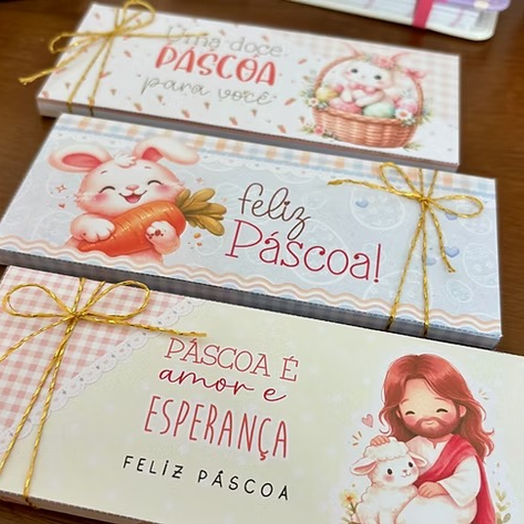 Arquivo Páscoa Caixa Barra de Chocolate  2