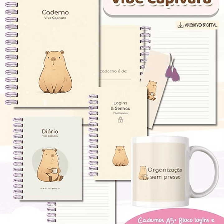 Arquivo Pack Vibe Capivara  1