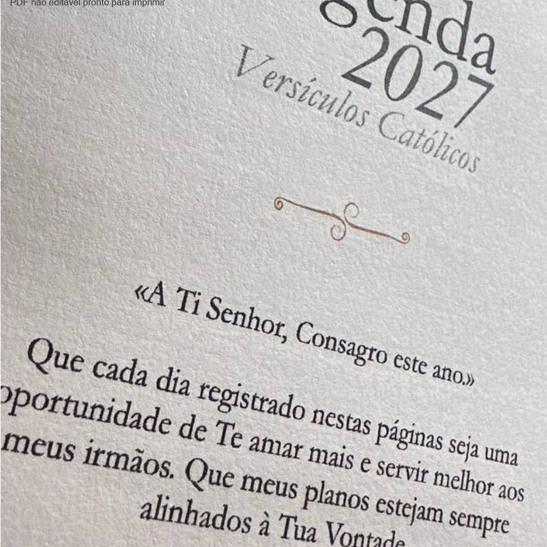 Arquivo Agenda com Versículos Católicos 2027 2