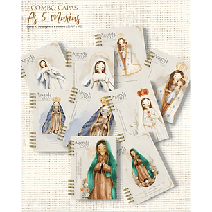 Arquivo Combo Capas A5 As 5 Marias