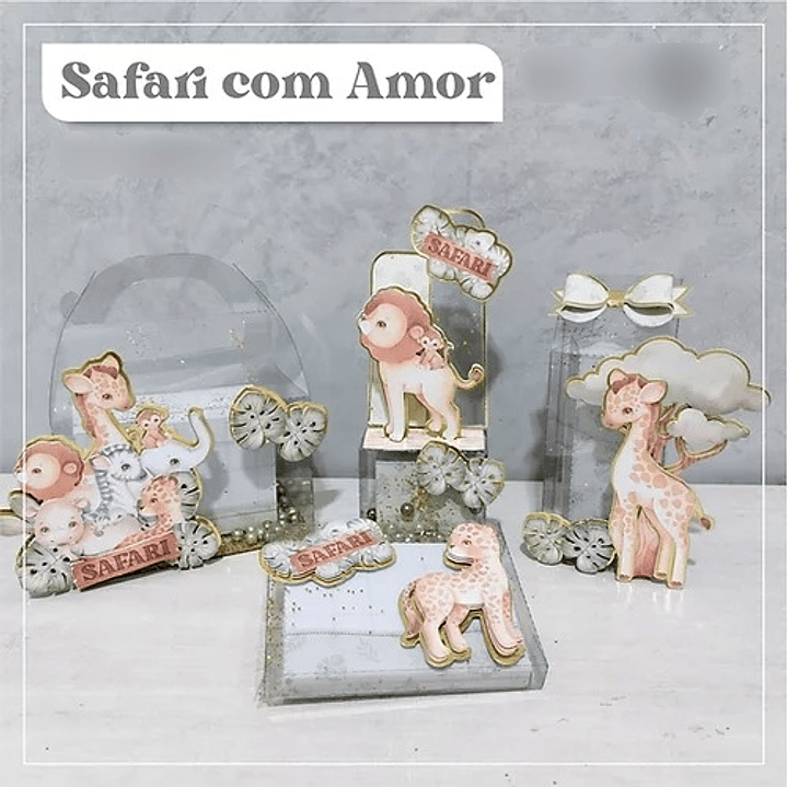 Arquivo de Corte Safari com Amor  1