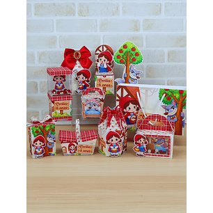 Arquivo de Corte Chapeuzinho Vermelho 34