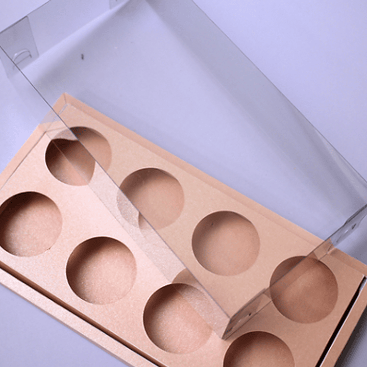 Arquivo de Corte Caixa 8 Doces Tampa Acetato 1