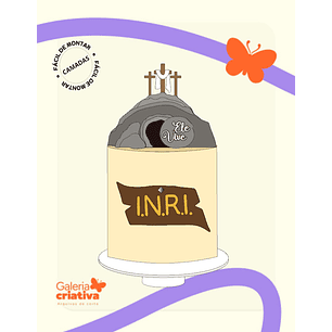 Arquivo Páscoa Cristã Topo de Bolo Ressurreição