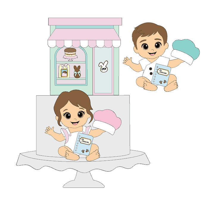 Arquivo Páscoa Topo de Bolo Chefinhos na Confeitaria  1