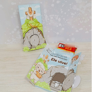 Arquivo Páscoa Caixa Barra Ele Vive 