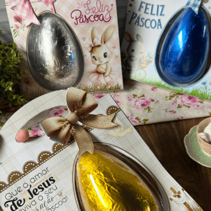 Arquivo Páscoa Sacolinha para Blister Ovo 250g 1