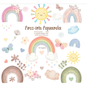 Kit Digital Arco-Íris 