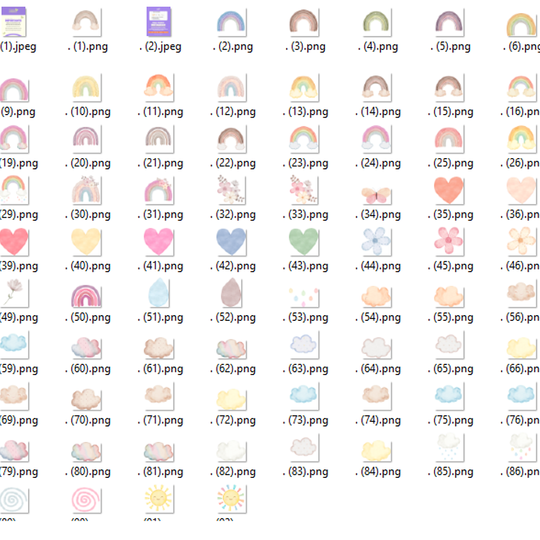 Kit Digital Arco-Íris  2