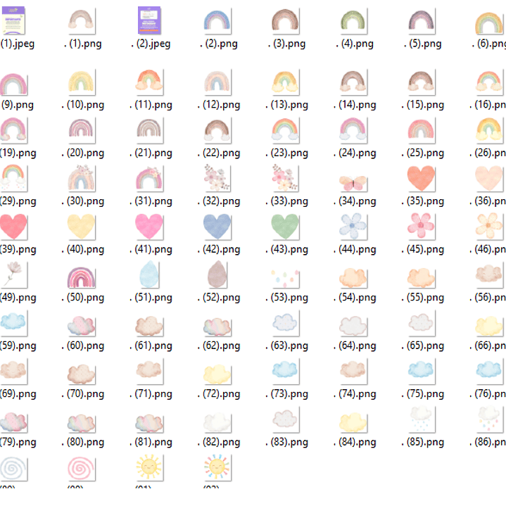 Kit Digital Arco-Íris  2