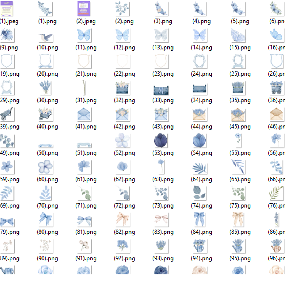 Kit Digital Azul Serenity 2