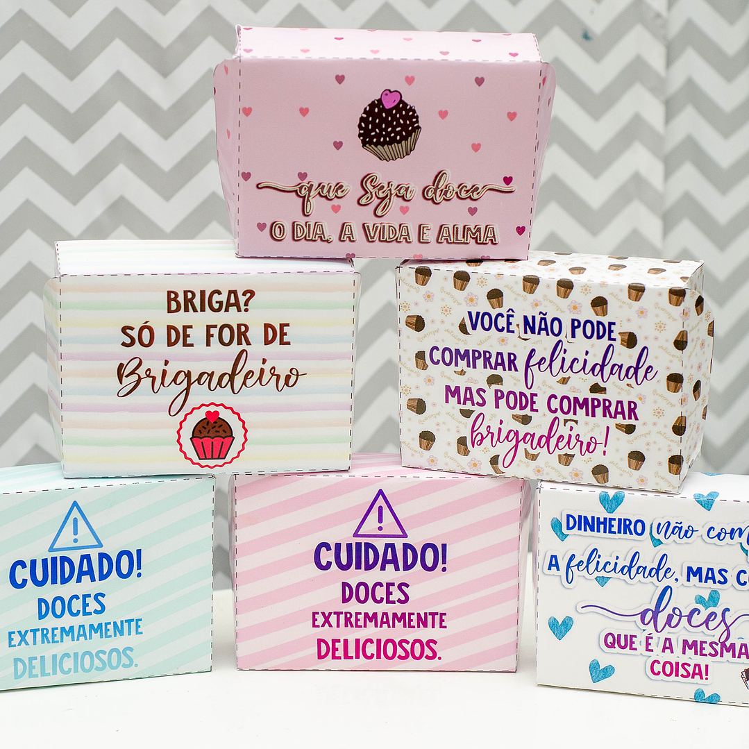 Arquivo de Corte Caixinha 6 Doces   1