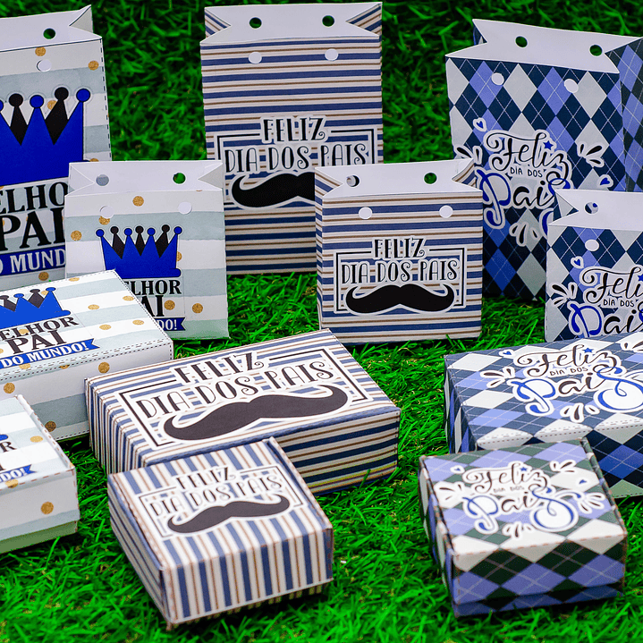 Arquivo de Corte Dia dos Pais Caixa/Sacolinas- 4e6 Doces  1