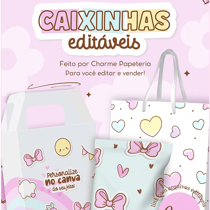 Arquivo de Corte Caixinhas Editaveis  1