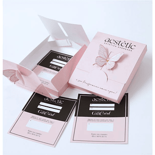 Arquivo Molde Caixa Cartão Presente 