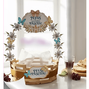 Arquivo Páscoa Cristã Cesta 