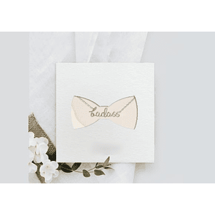 Arquivo de Corte Cartão para Colar com Laço 