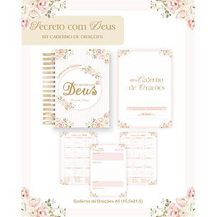 Arquivo Kit Caderno de Orações Secreto com Deus 01