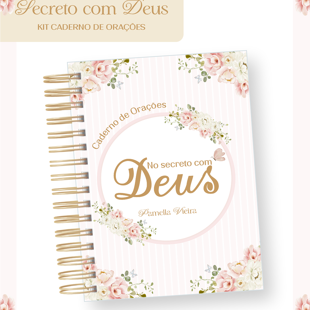 Arquivo Kit Caderno de Orações Secreto com Deus 01 2