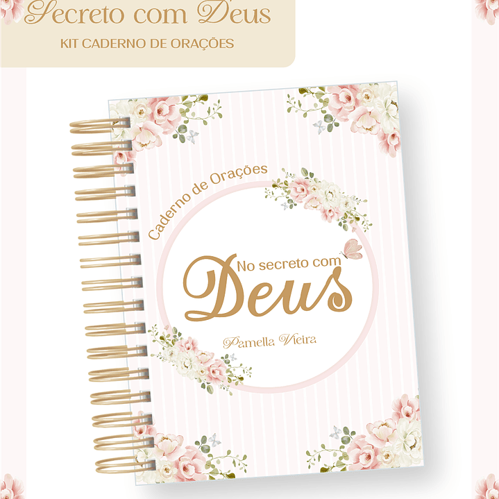 Arquivo Kit Caderno de Orações Secreto com Deus 01 2