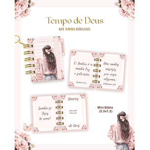 Arquivo Kit Mini Bíblia Tempo de Deus 