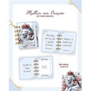 Arquivo Kit Mini Bíblia Mulher em Oração 