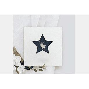 Arquivo de Corte Cartão para Colar de Joias Estrela 