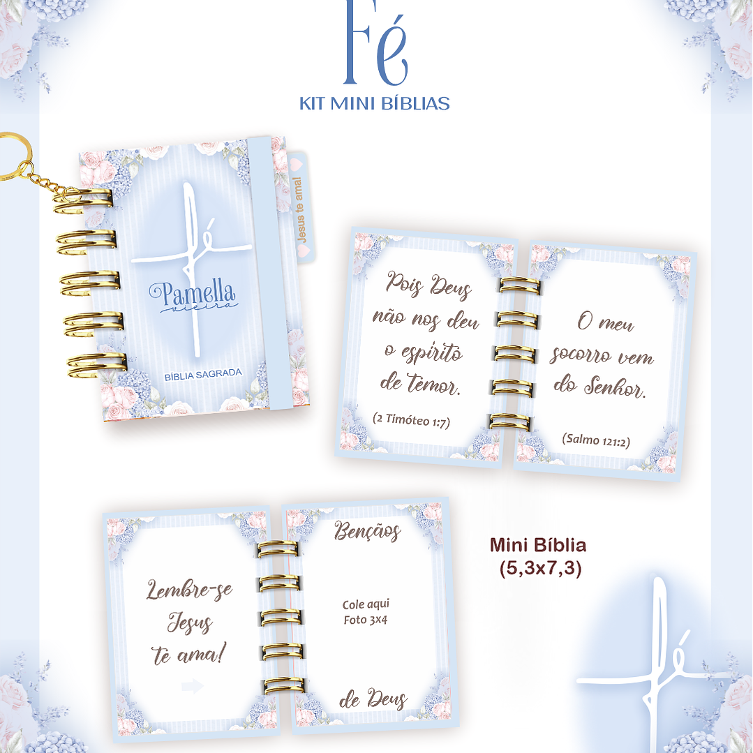 Arquivo Kit Mini Bíblia Fé 1
