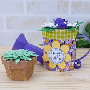 Arquivo de Corte Caixa Regador de Vaso 