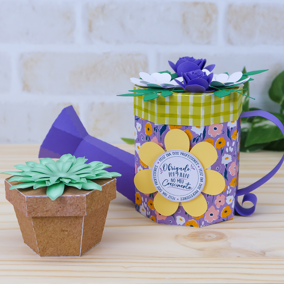 Arquivo de Corte Caixa Regador de Vaso  1