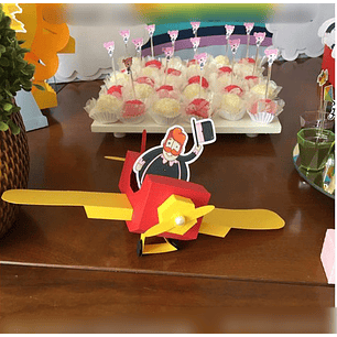 Arquivo de Corte Mimo Avião 