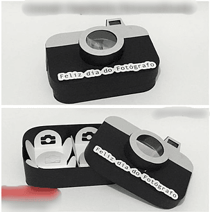 Arquivo de Corte Caixa Maquina Fotografica 