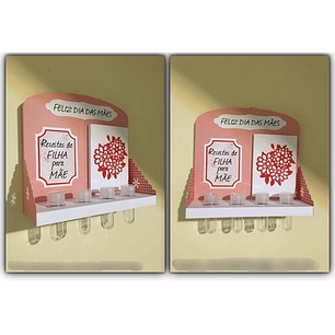 Arquivo de Corte Quadro de Receitas com Porta Condimento