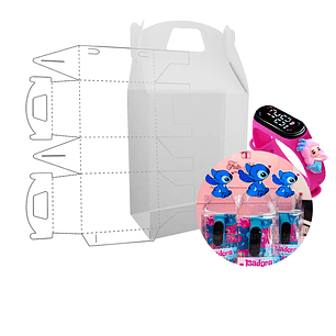 Arquivo de Corte Molde Caixa Acetato 