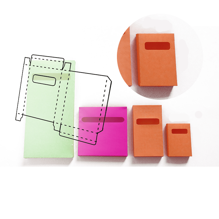 Arquivo de Corte Molde Caixa Mini Giz 1