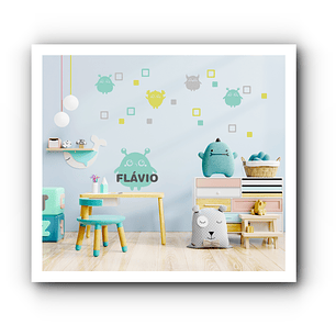 Arquivo de Corte Monstrinhos 